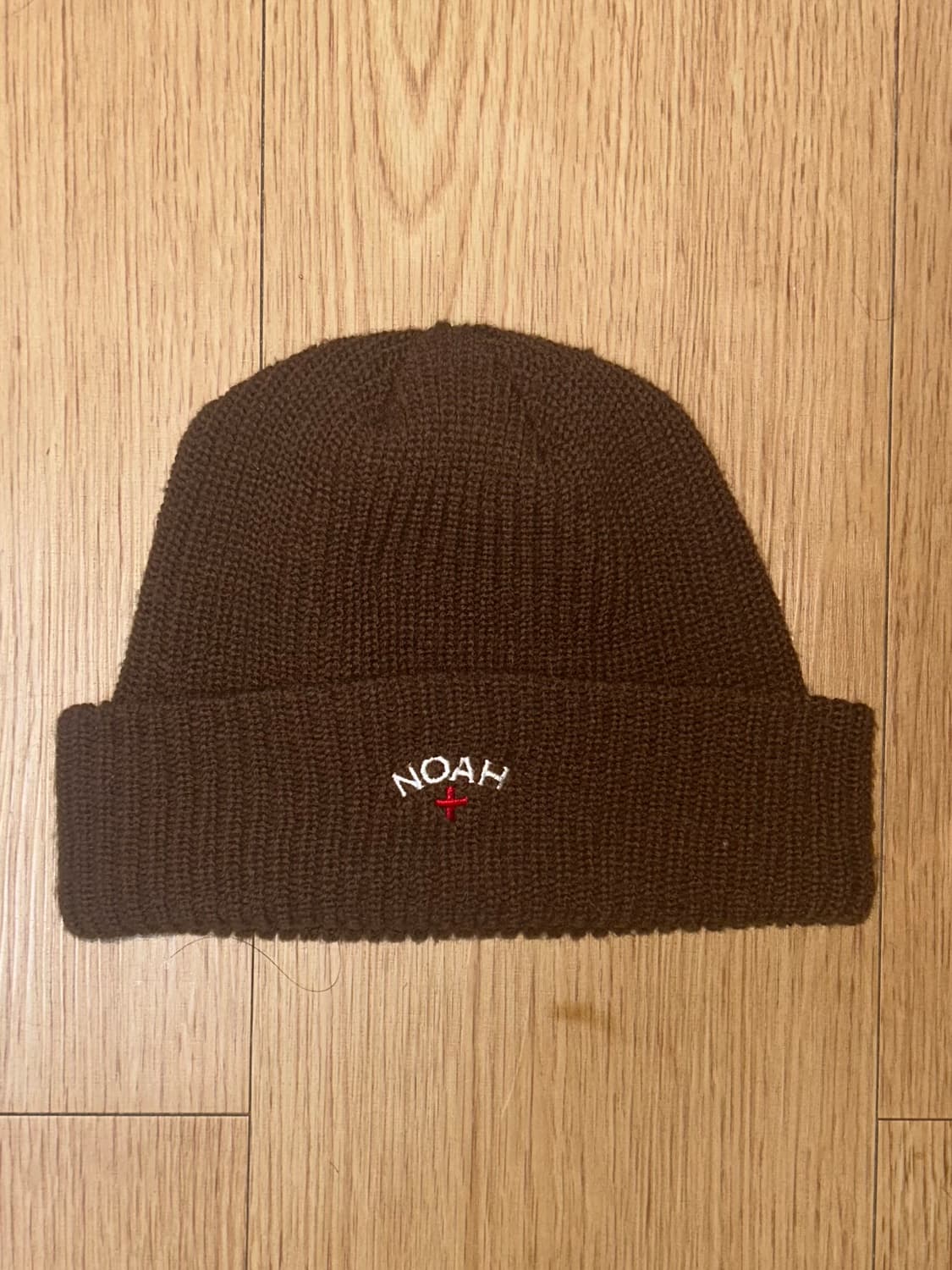 노아 코어 로고 비니 브라운 상품이미지2