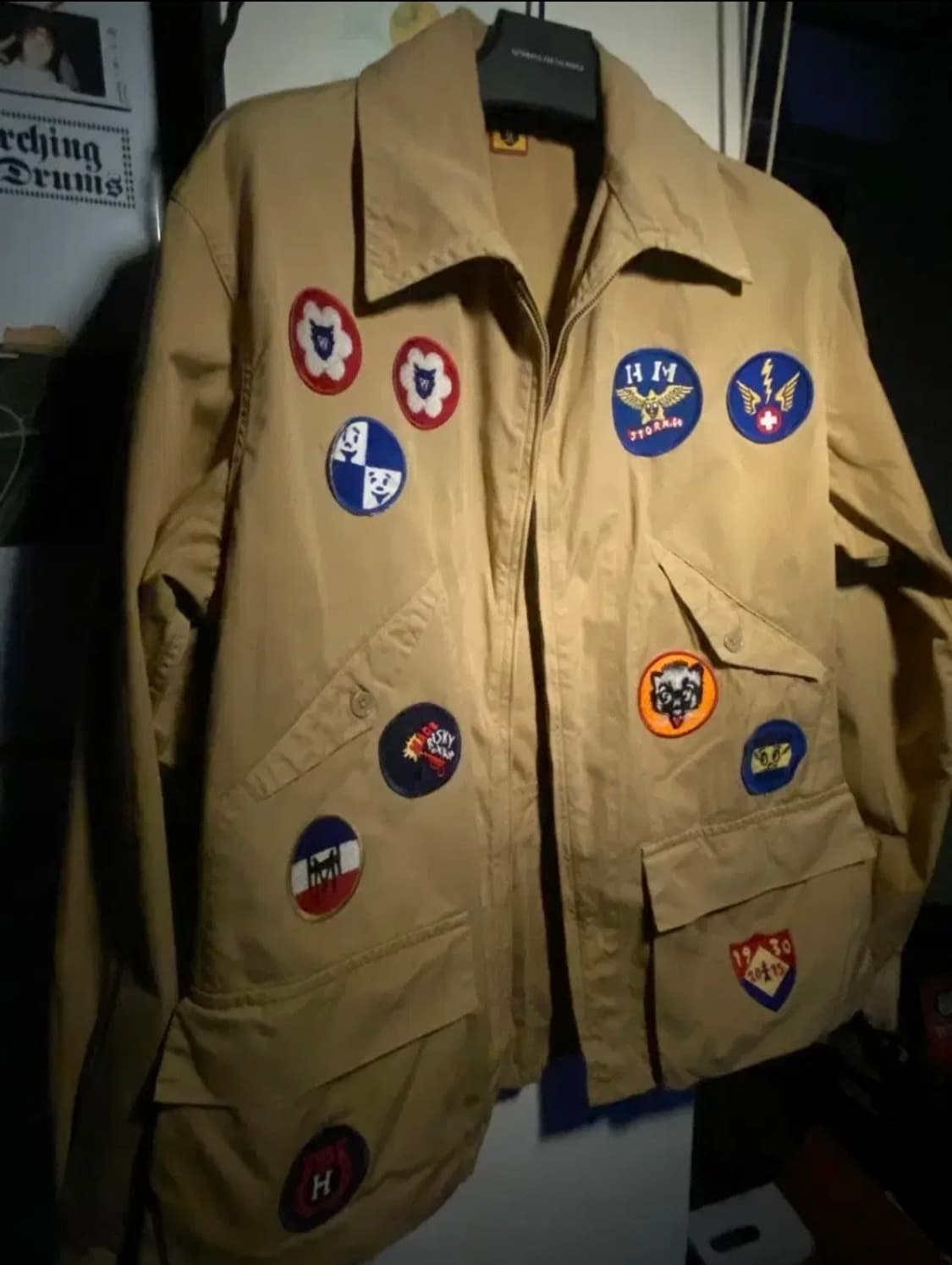 올드 휴먼메이드 사파리자켓 상품이미지1