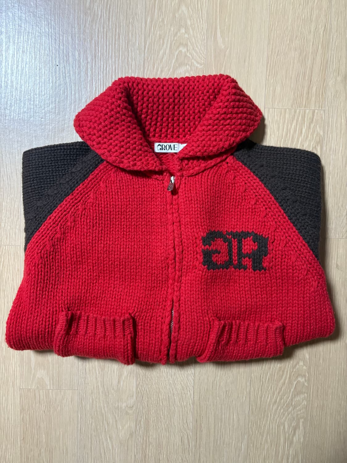 그로브 벤슨 니트 집업 상품이미지4