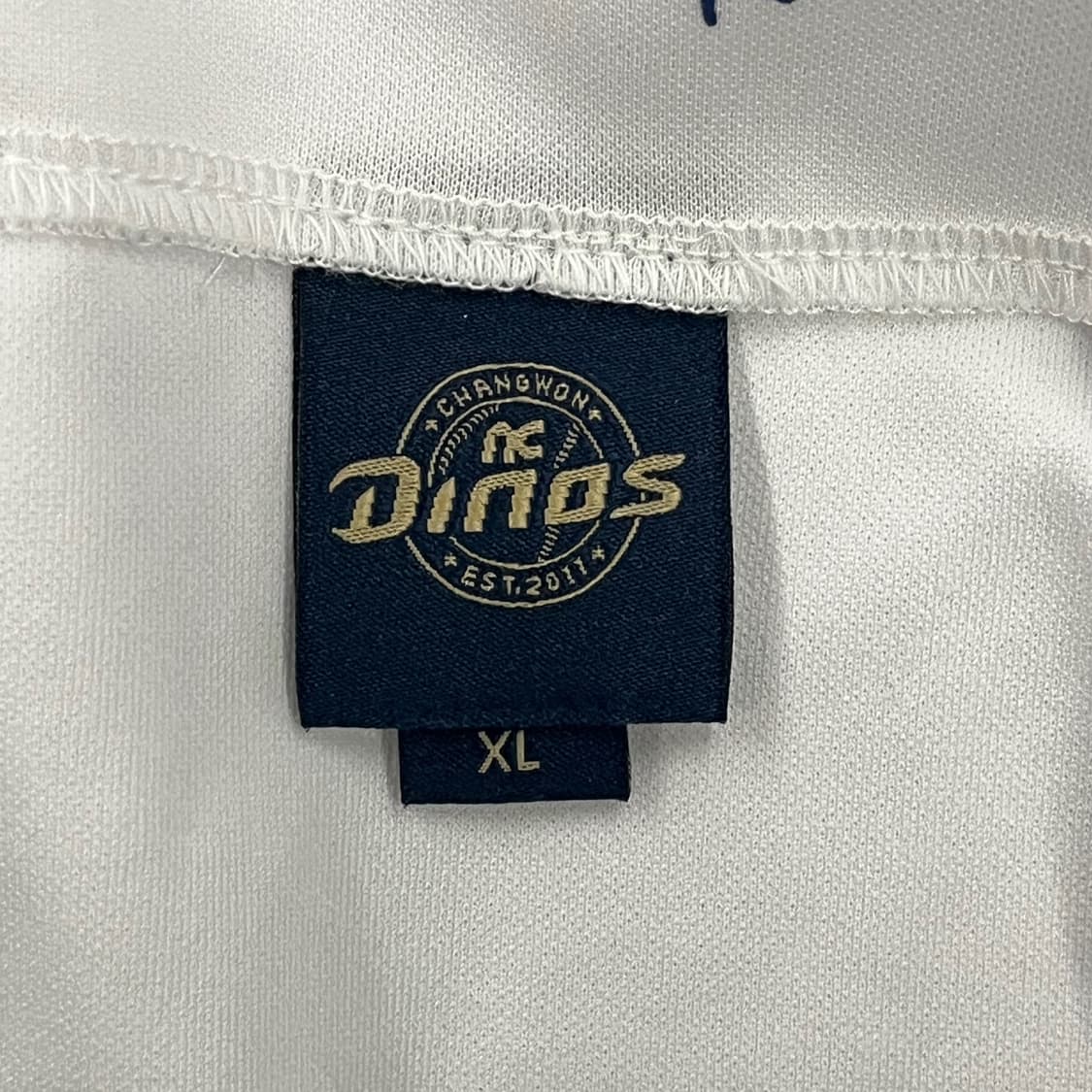 [XL] NC 다이노스 야구 유니폼 화이트 b15 상품이미지4