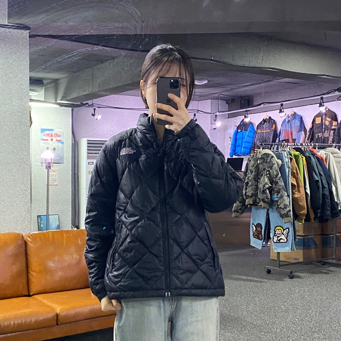 노스페이스 600 나일론 퀄팅 패딩 B3588 상품이미지1