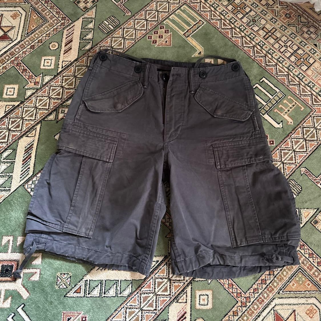 RRL 더블알엘 M-51 빈티지 코튼 카고 쇼츠 상품이미지1