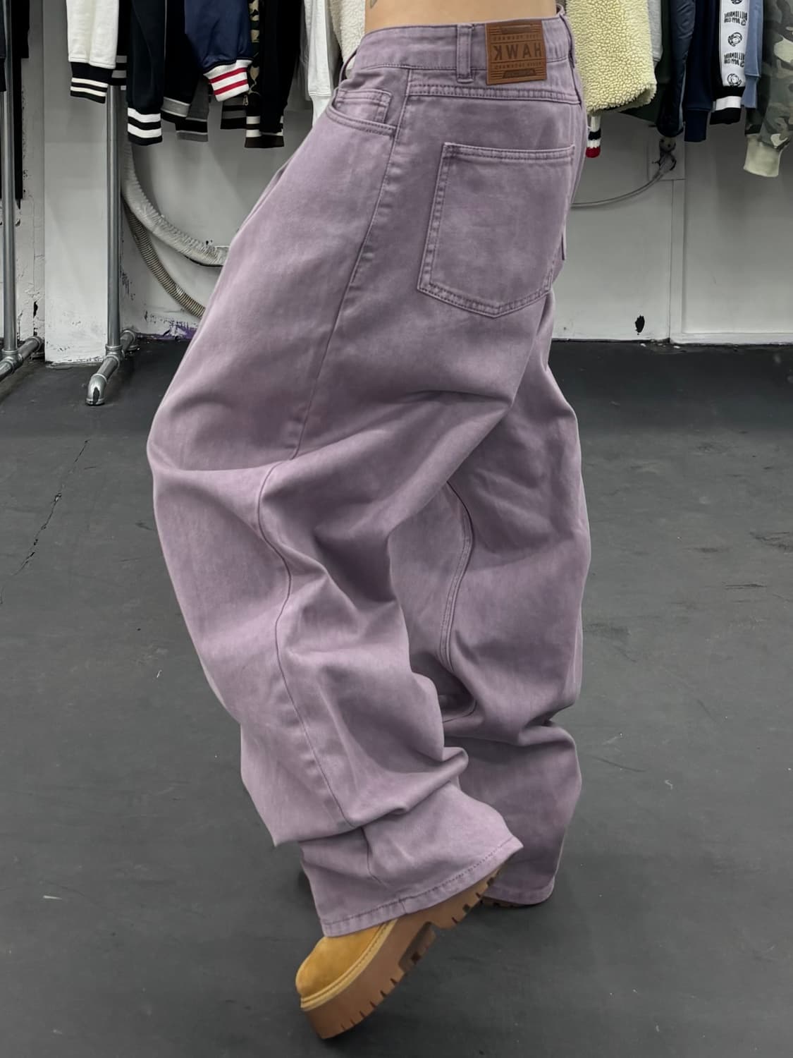 Tony Hwak 퍼플 데님팬츠 상품이미지3