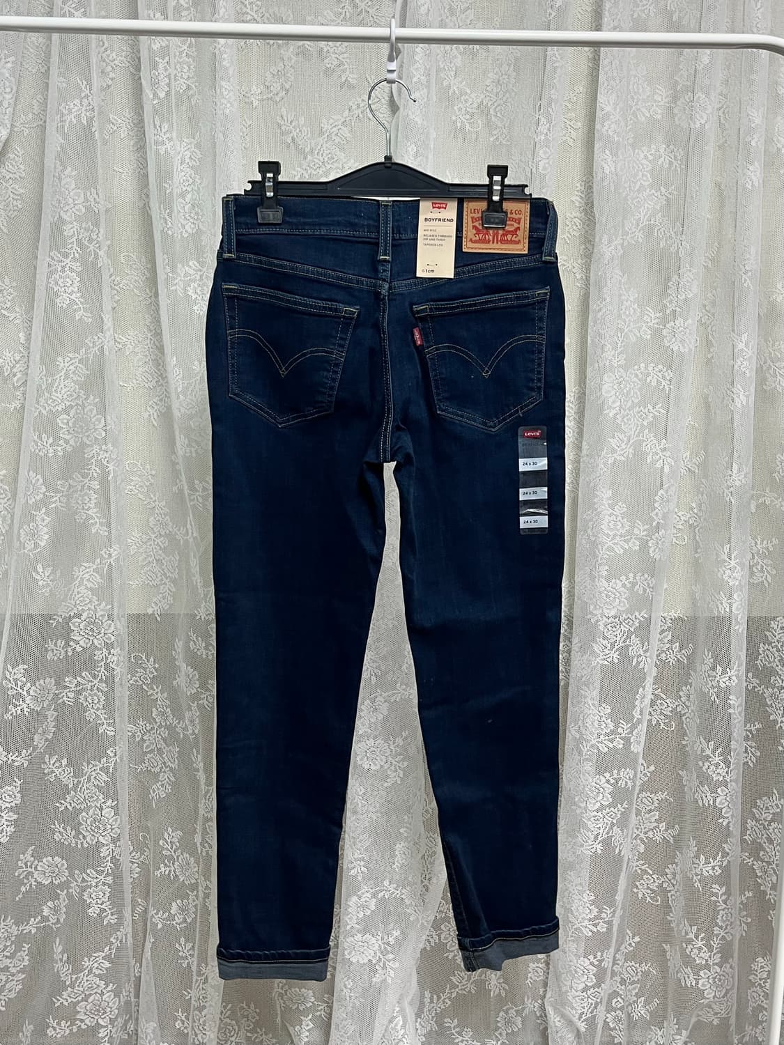 24) 새상품 리바이스 보이프렌드 데님 청바지 상품이미지2