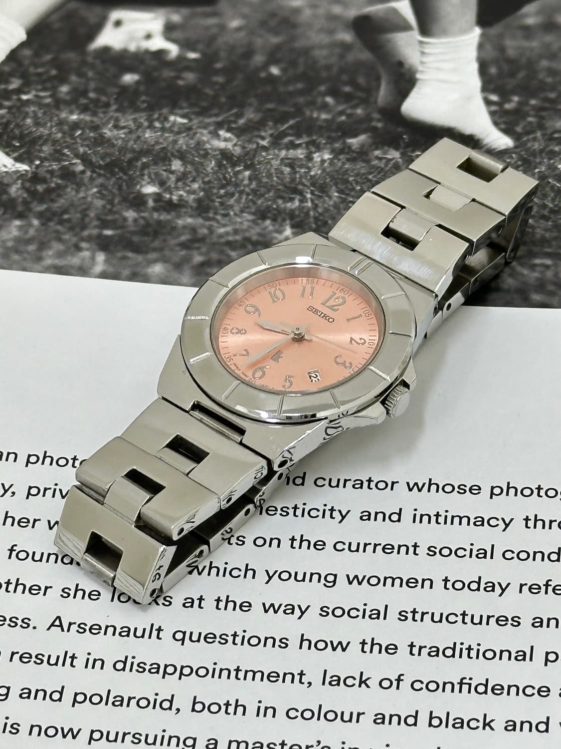 세이코 루키아 쿼츠 시계 풀박스 상품이미지5