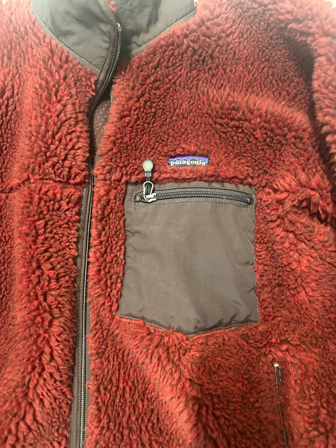 (M) 파타고니아 빈티지 딥파일 버건디 상품이미지4