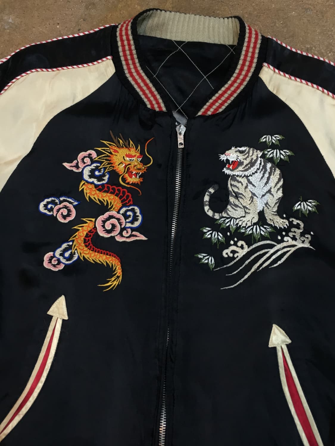 CROPPED HEADS 빈티지 리버시블 스카잔  상품이미지7