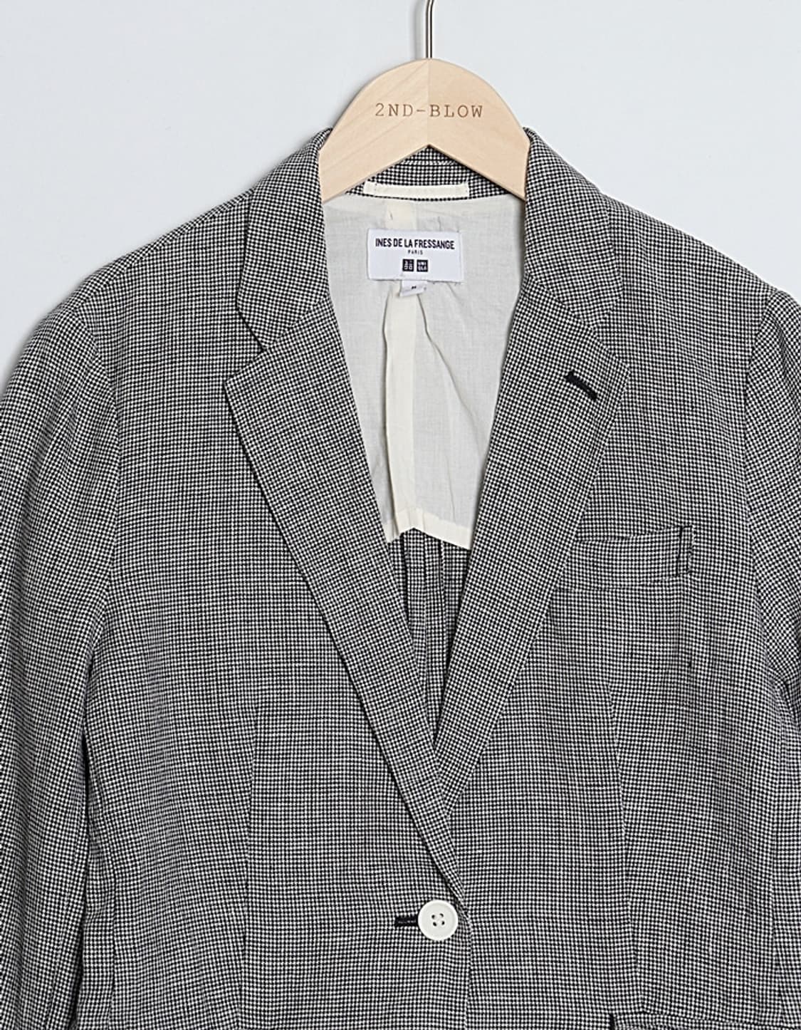 UQ x INES DE LA FRESSANGE Linen Blazer 상품이미지2