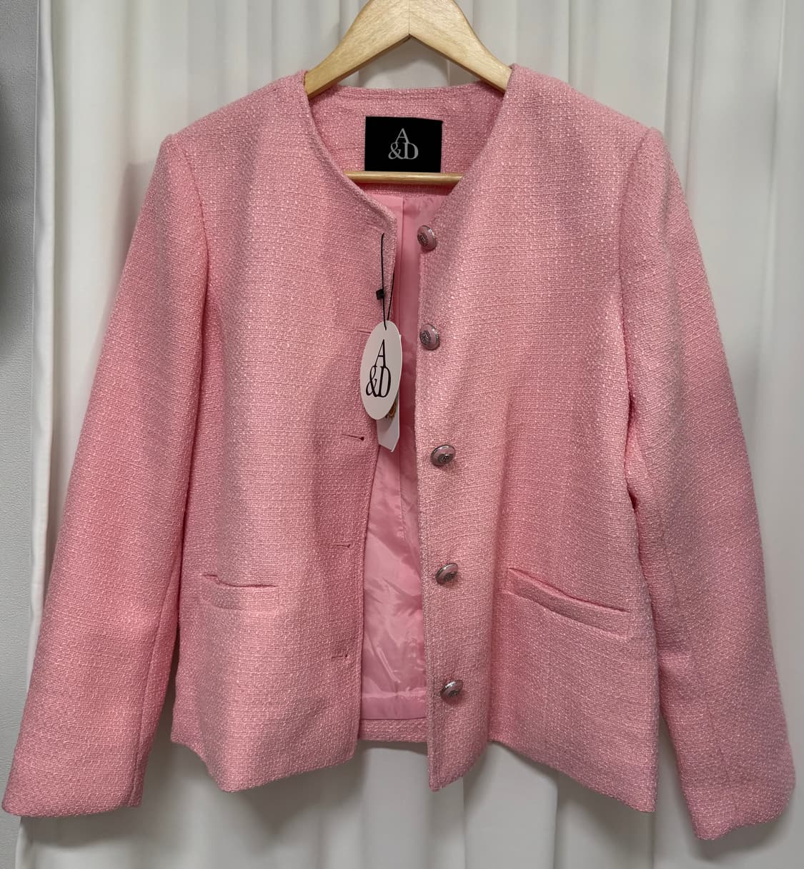 [새상품] 이코르 에이엔디 트위드 자켓 상품이미지2