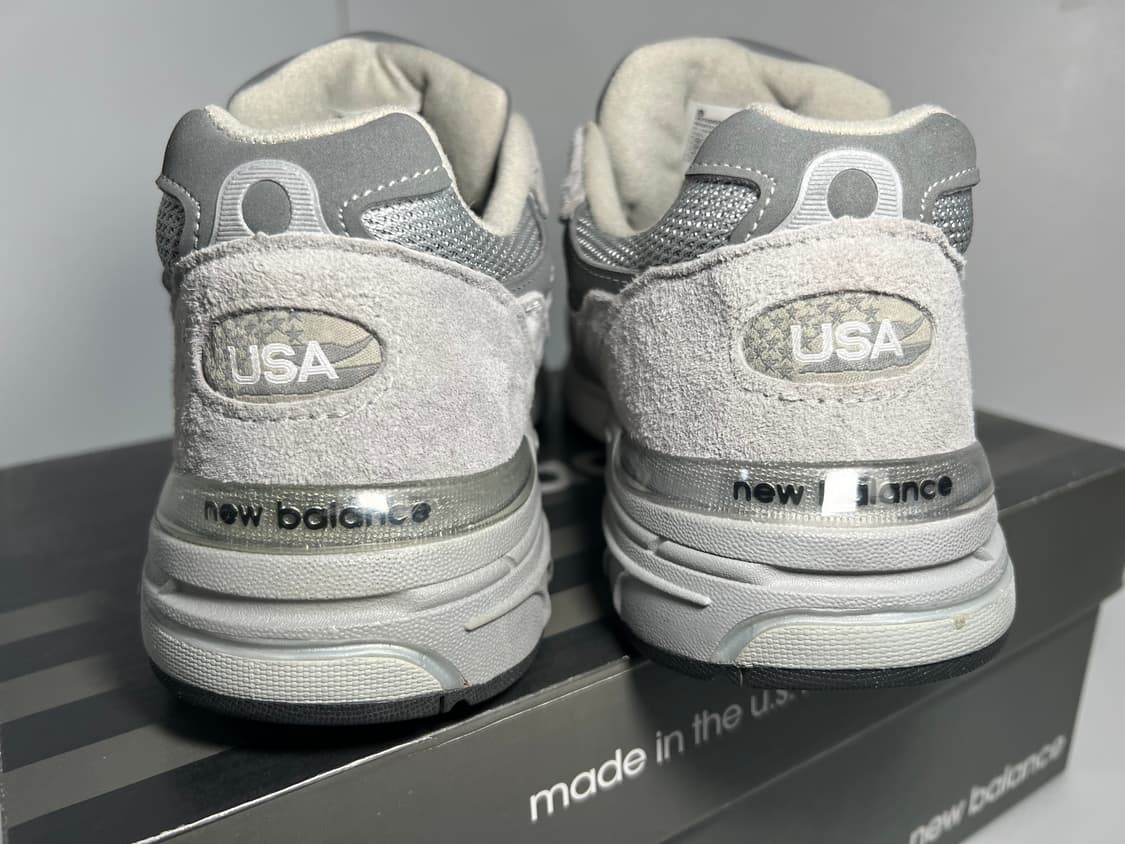 [W255] 뉴발란스 993 메이드인 USA B 그레이 상품이미지8
