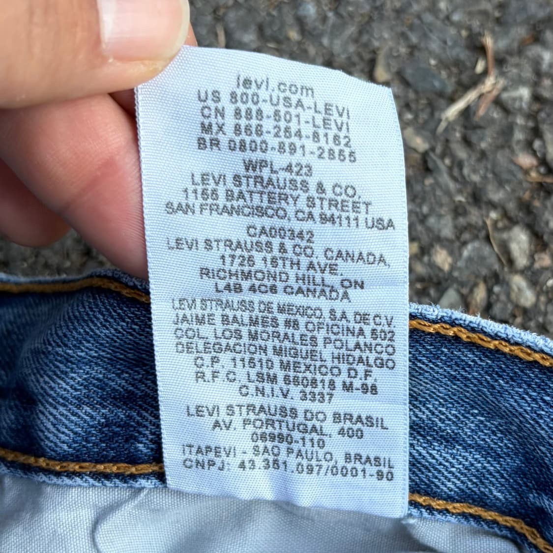 00s 리바이스 501 스트레이트 데님 (34)   상품이미지9