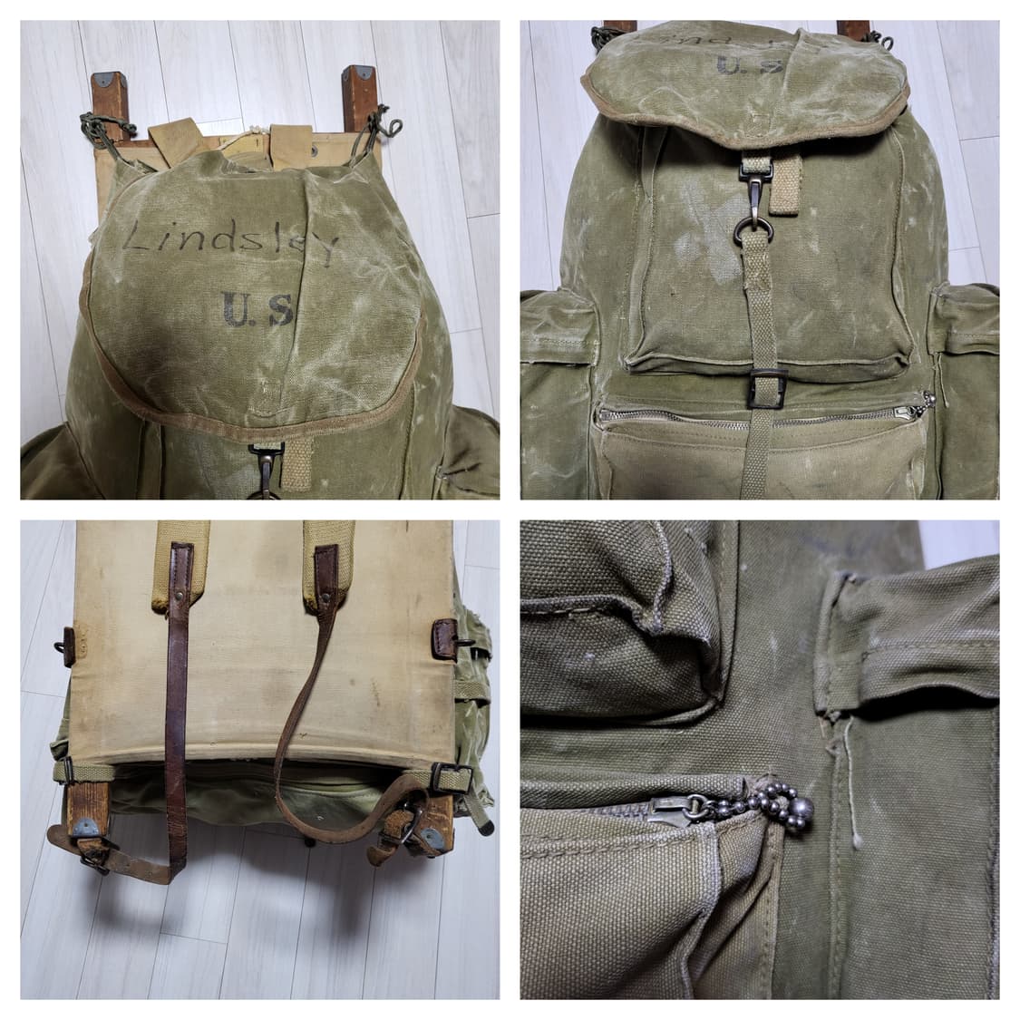 2차대전 WW2 usarmy M-1942 mountain rucksack 상품이미지8