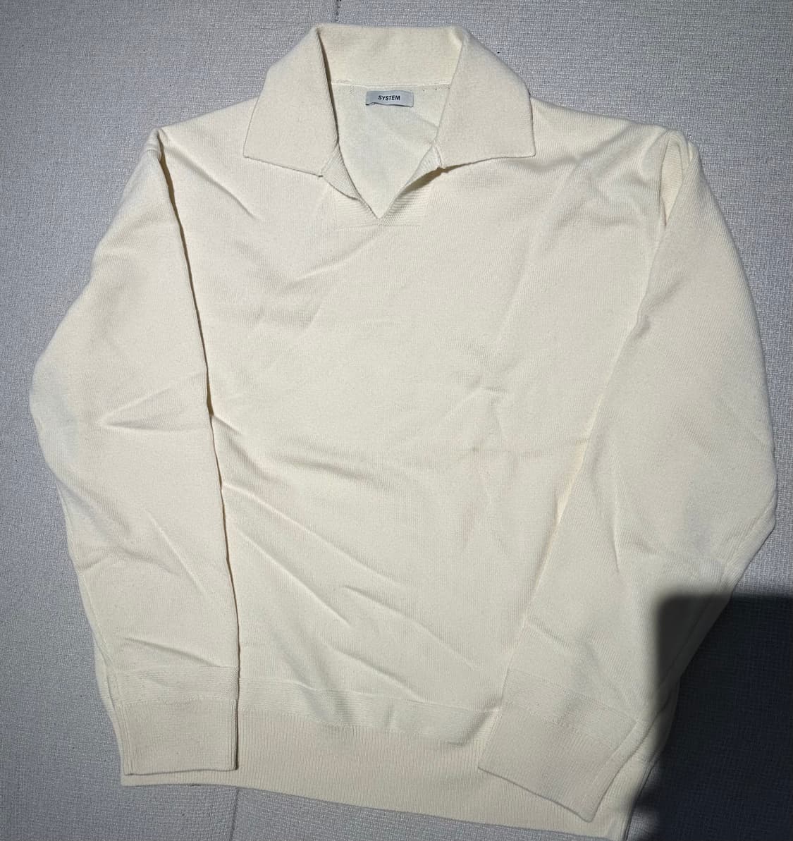 시스템 카라 니트 상품이미지2