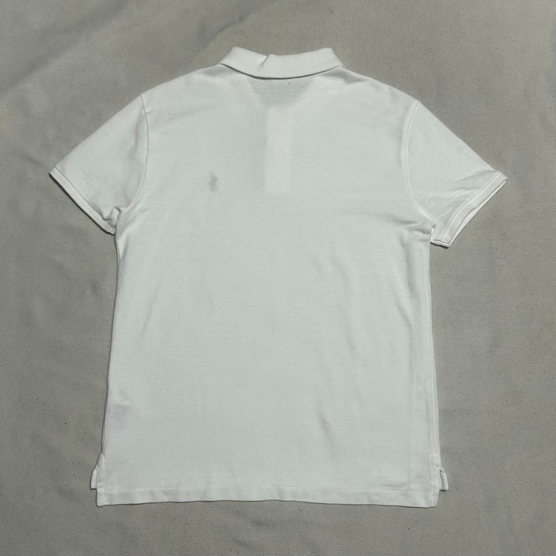 M 폴로랄프로렌 클래식핏 화이트 카라 반팔티 상품이미지3