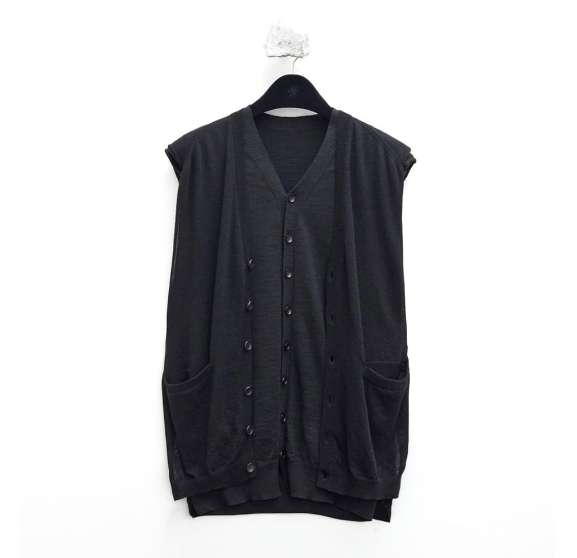 Double Layered Knit Vest (L) 상품이미지3