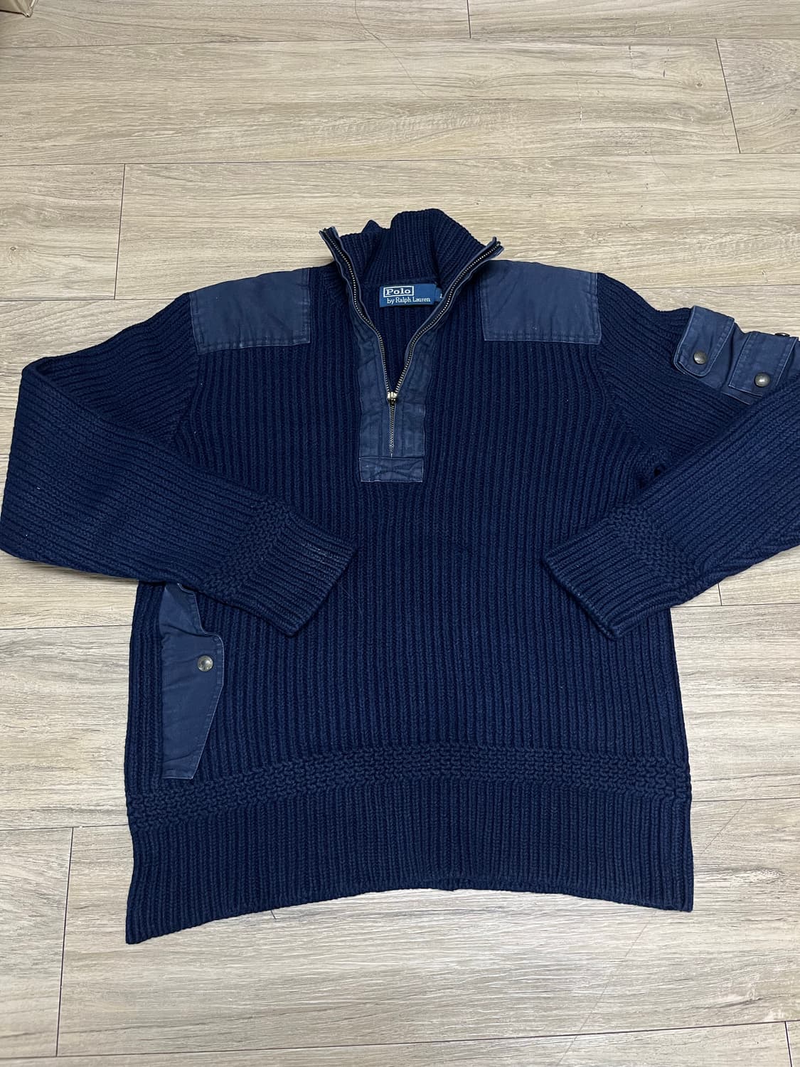 폴로 1990‘s 밀리터리 스웨터  상품이미지1