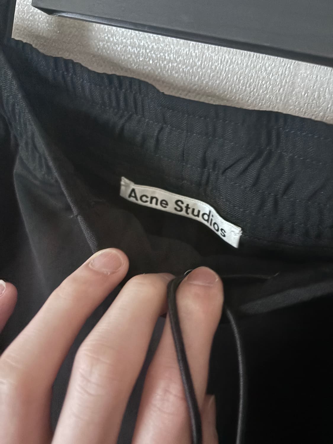 아크네 울/모헤어 슬랙스 상품이미지4