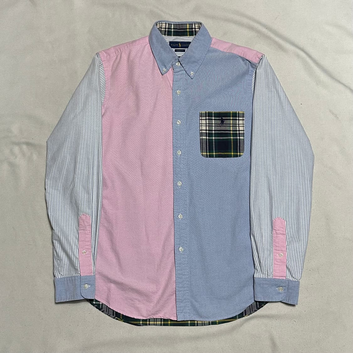 L 폴로랄프로렌 클래식핏 크레이지 패턴 코튼 셔츠 상품이미지2