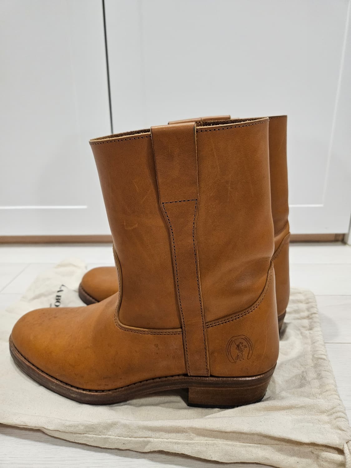 라보테 가르디안 소가죽 부츠 브라운(LA BOTTE GARDIANE) 상품이미지2