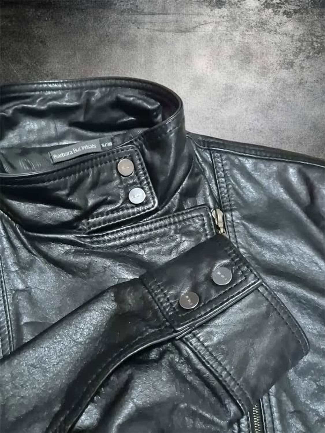 [Barbara Bui] High neck lamb skin jacket 상품이미지3