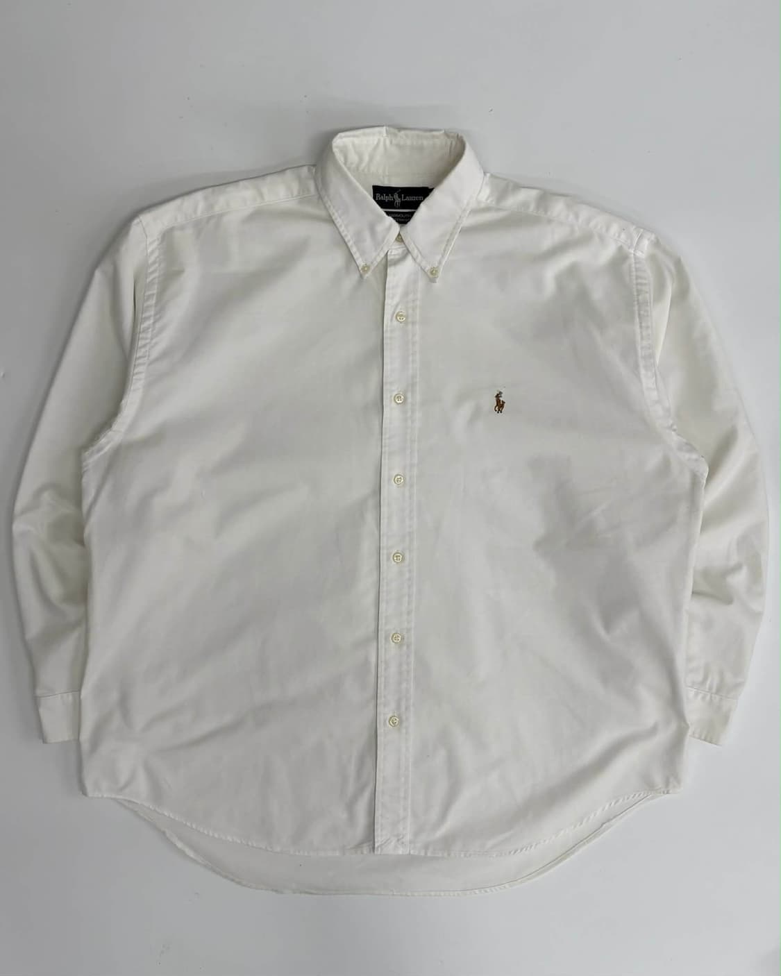 [110] 폴로 랄프로렌 야머스핏 화이트 셔츠 상품이미지1