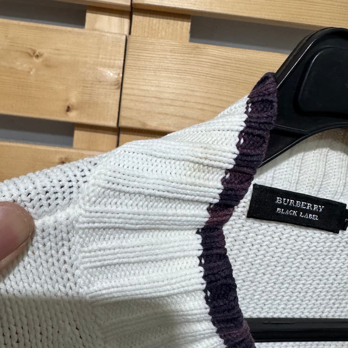 버버리 니트집업 상품이미지9