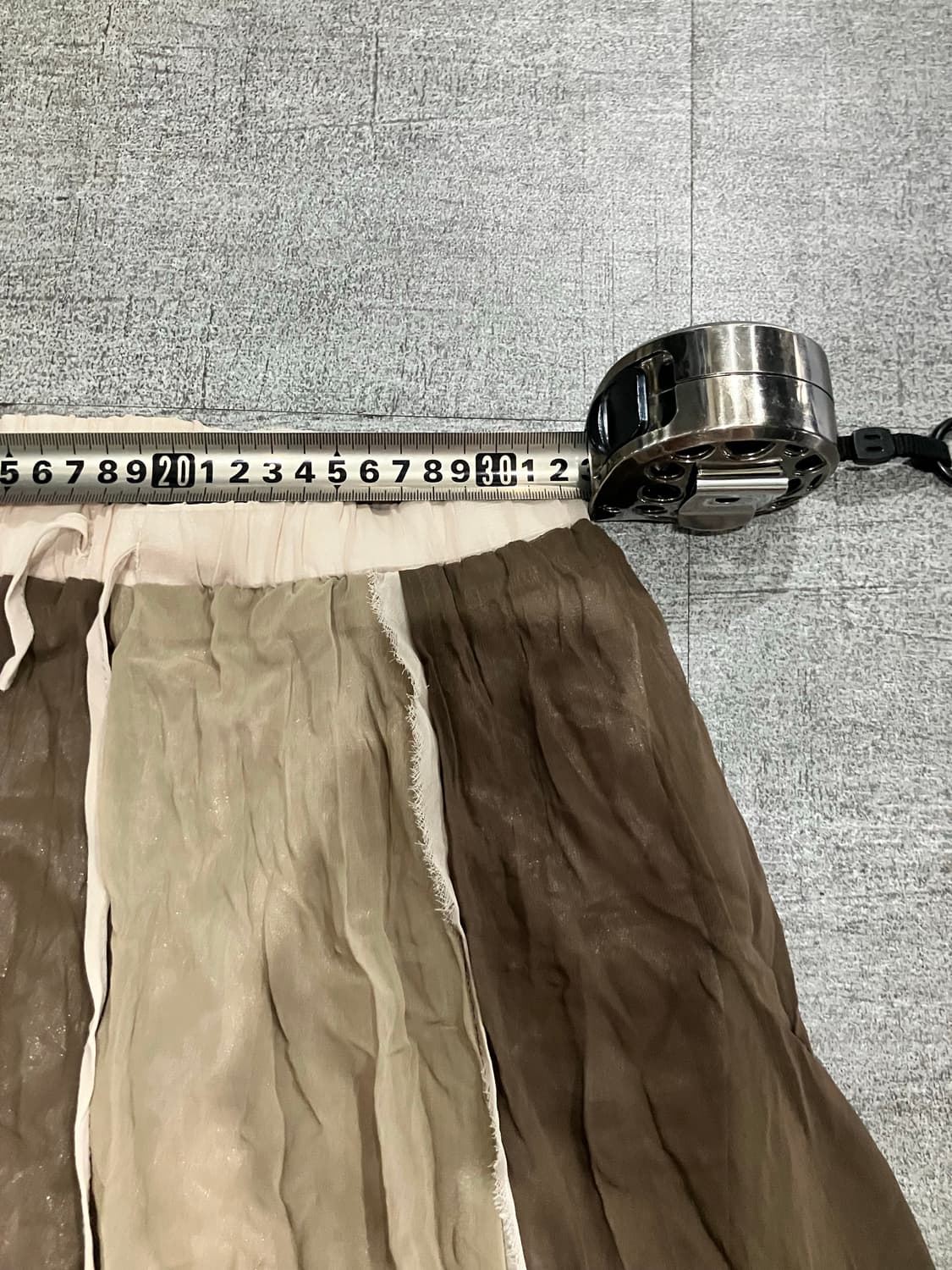 일본빈티지 Qtii 하구미모리걸 달천깔페어리 투톤스커트 상품이미지2