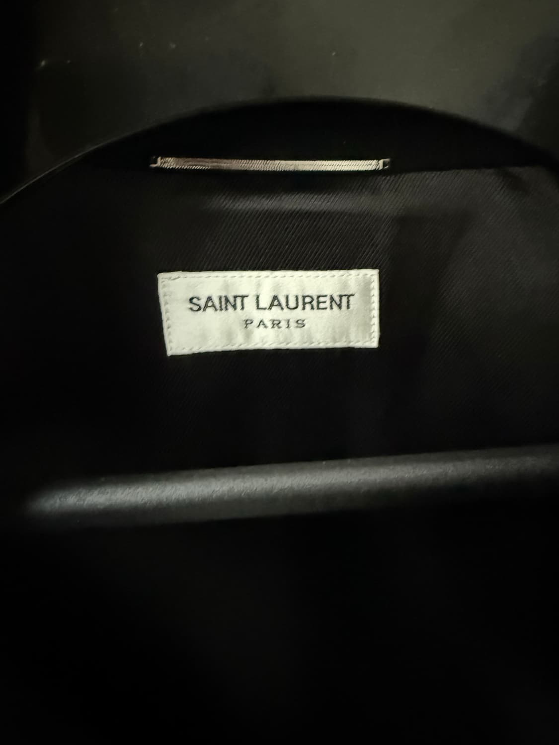 생로랑 울 펠트 밀리터리 자켓 46사이즈 국내매장택 상품이미지6