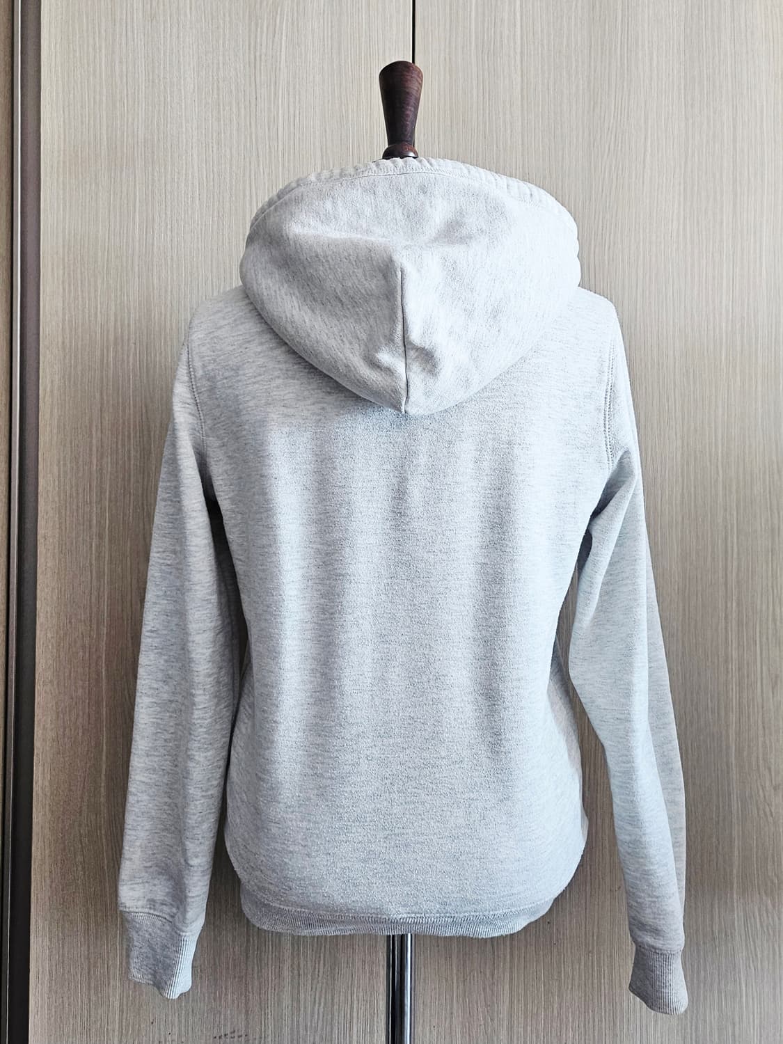 폴햄(POLHAM) 1630 레터링 후리스 기모 집업후드 90 상품이미지6