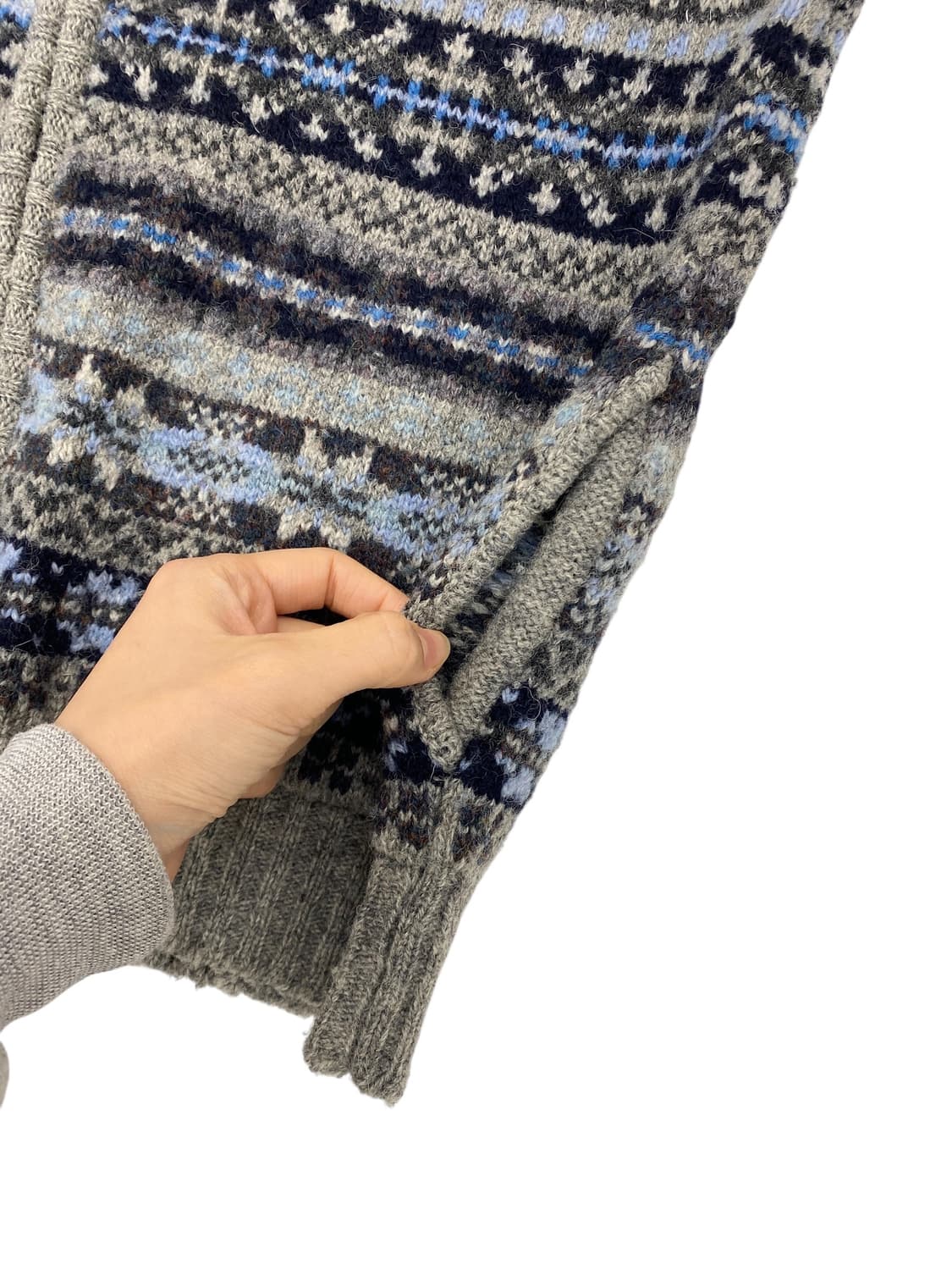 제이미슨스 셔틀랜드 울 페어아일 후드 자켓 상품이미지5