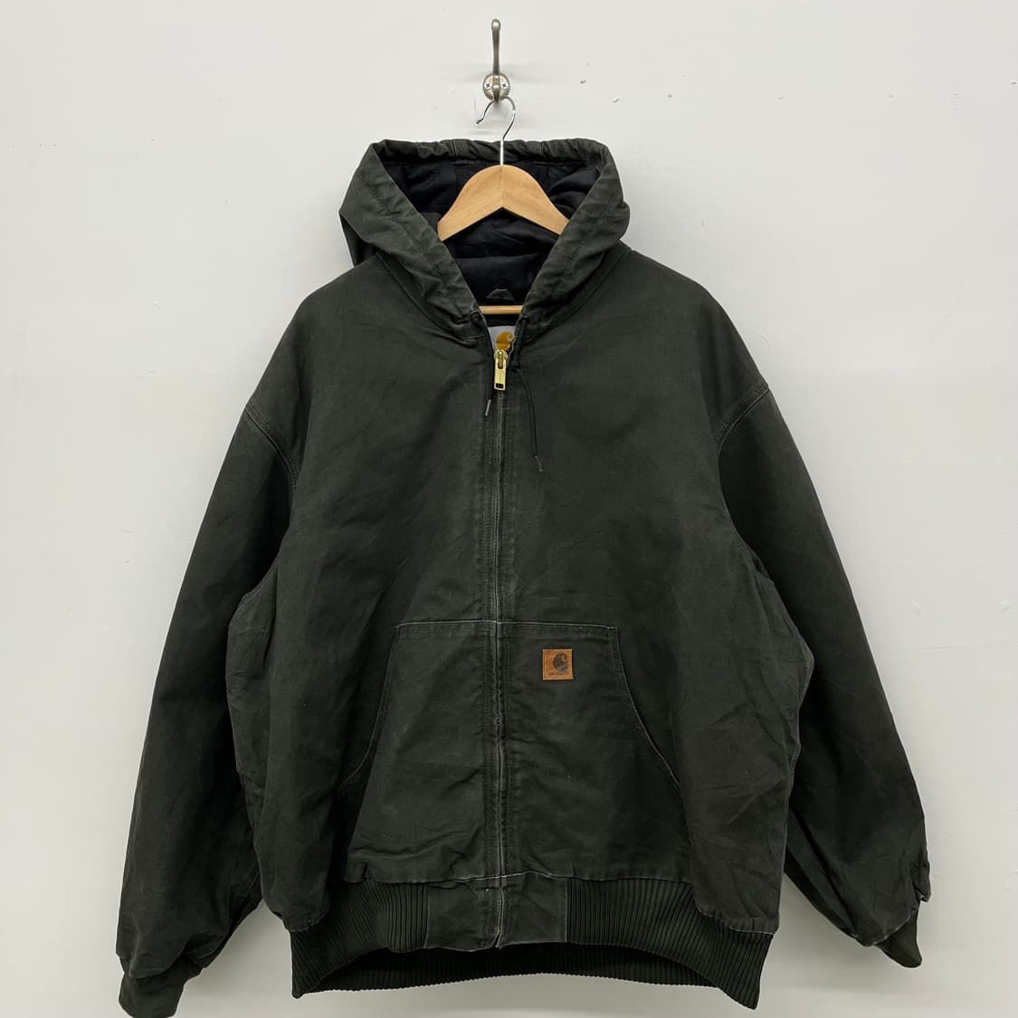 칼하트 후드 워크 자켓 카키 남/XXL 상품이미지1