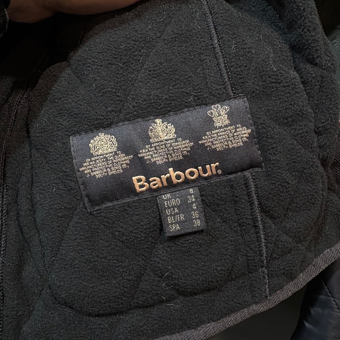 [34] Barbour 바버 인터내셔널 퀼팅 자켓 상품이미지7