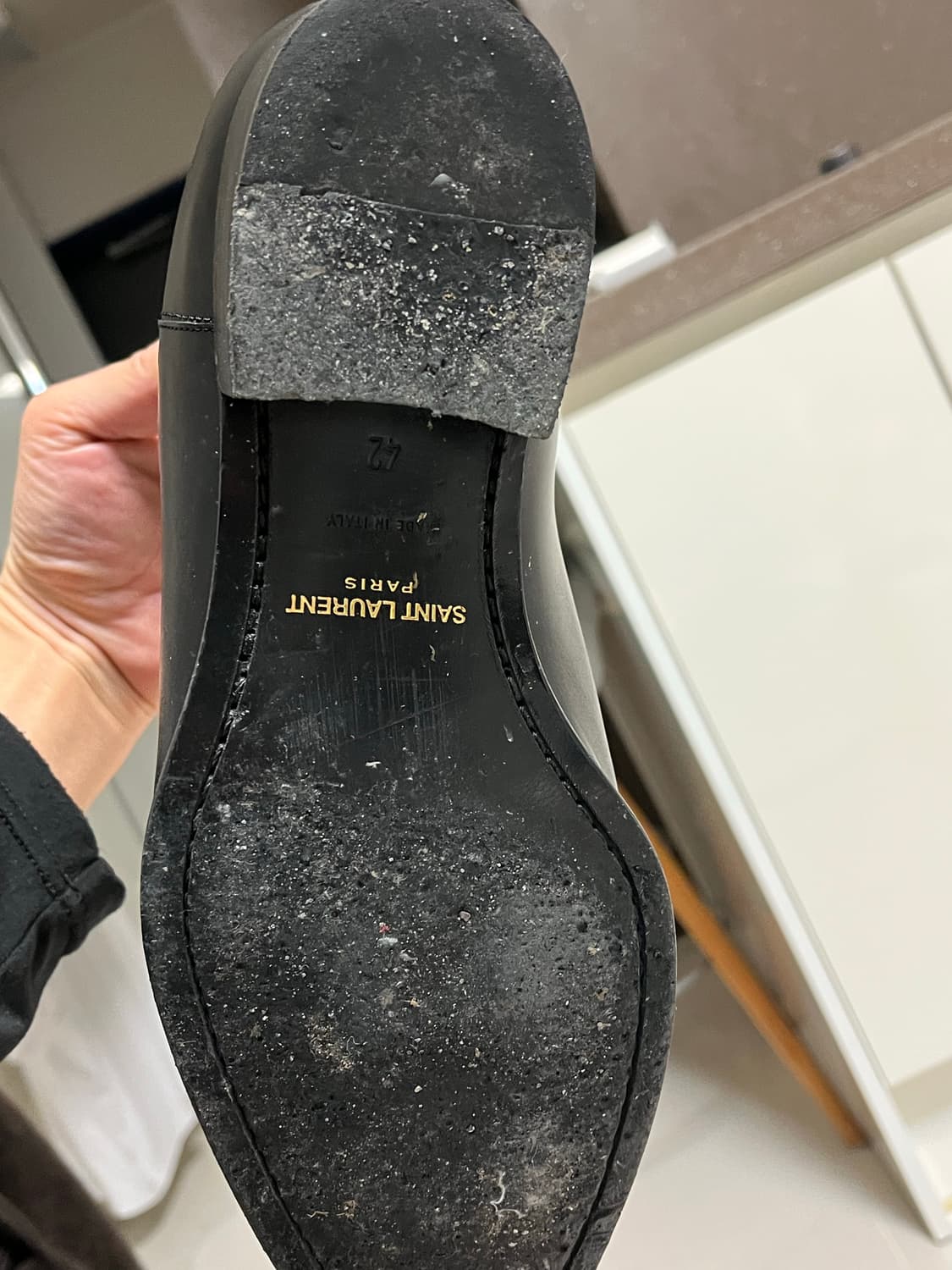 생로랑 와이어트30 첼시부츠 판매 42사이즈 상품이미지7