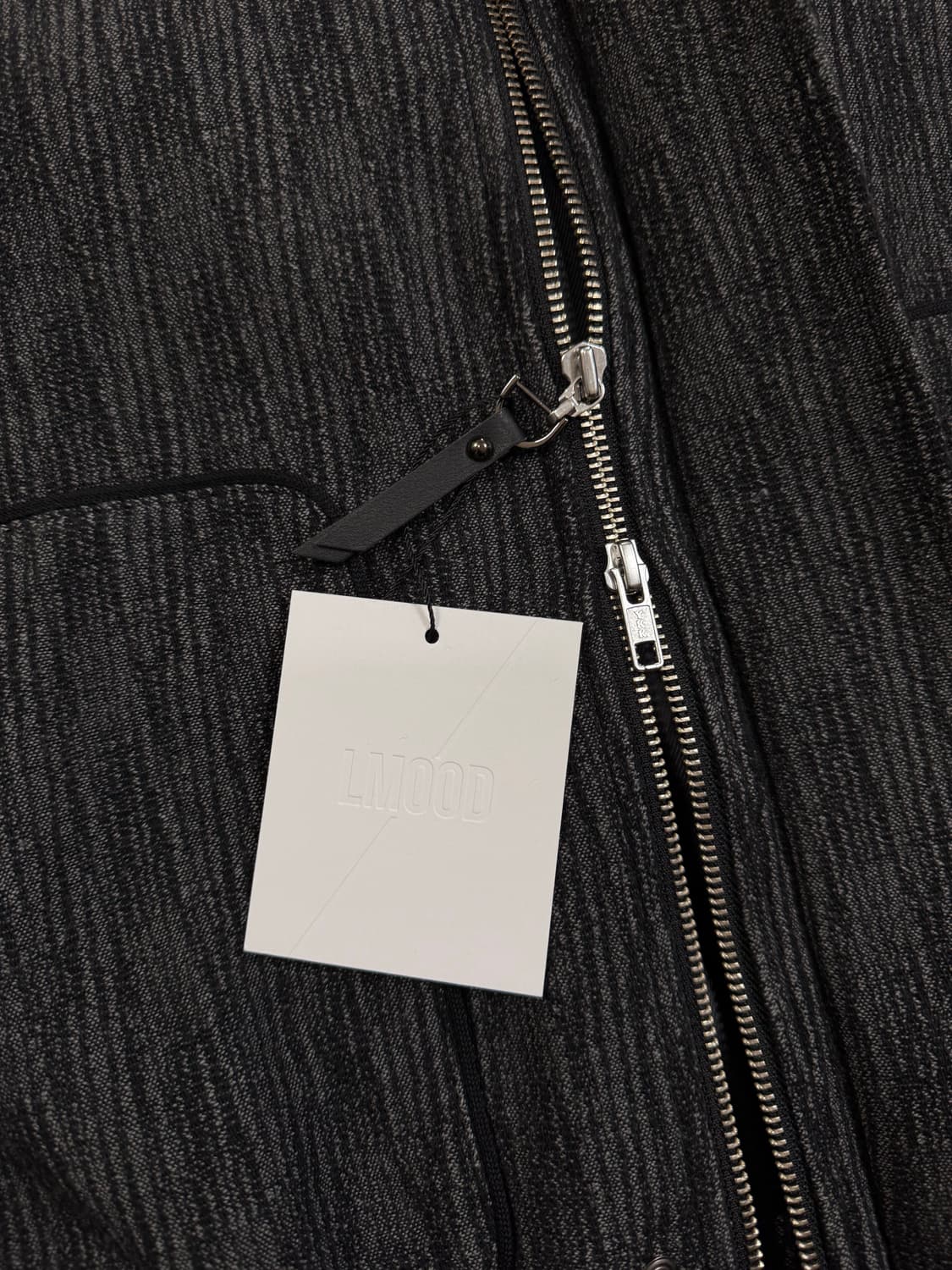 [새제품/48] 엘무드 그런지 오버사이즈 블루종 - 그레이 상품이미지5