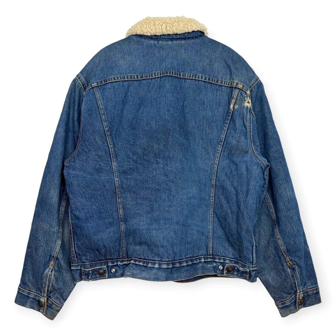 70s 리바이스 데님 셰르파 쉐르파 트러커 자켓 상품이미지8