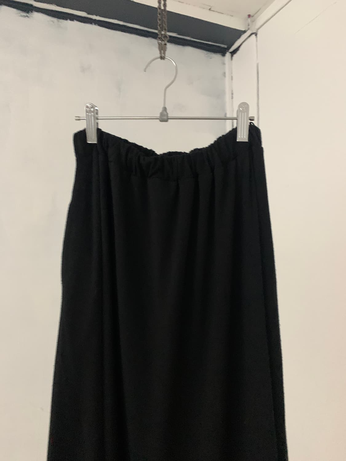 AZUL by Moussy black maxi long skirt 상품이미지6