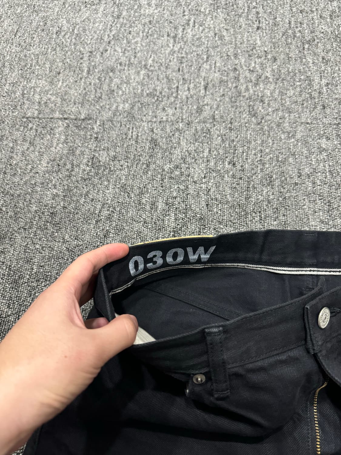 VISVIM CMYK 03 비즈빔 소셜스컬프쳐 블랙 데님 34 상품이미지7