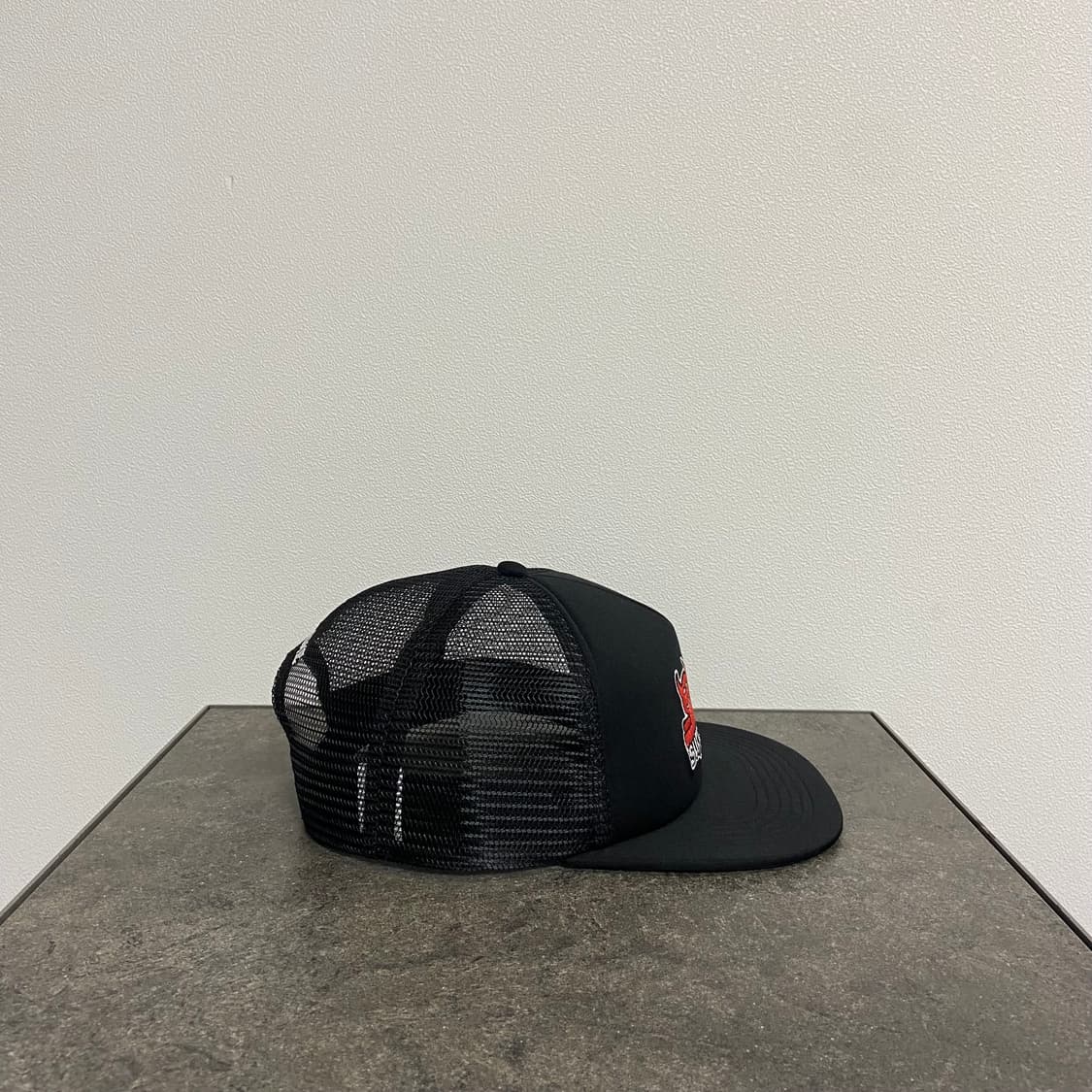 (OS) 슈프림 토이머신 볼캡 모자 블랙 상품이미지3