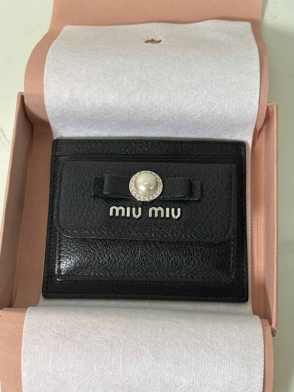 미우미우 카드지갑 진주(풀박스) 상품이미지2