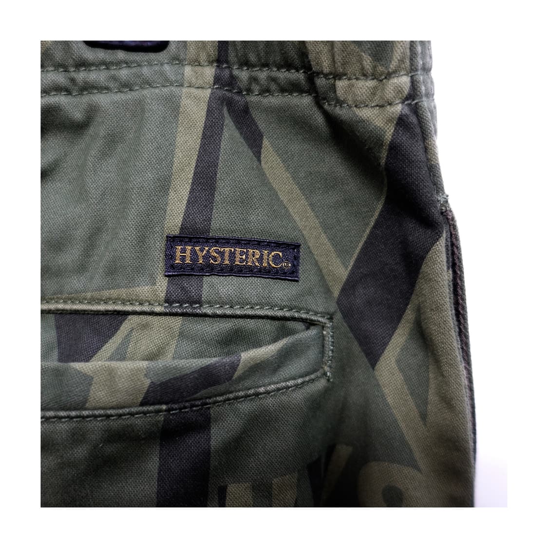 [M]HYSTERICGLAMOUR 히스테릭 글래머 카모 로고 팬츠 상품이미지7