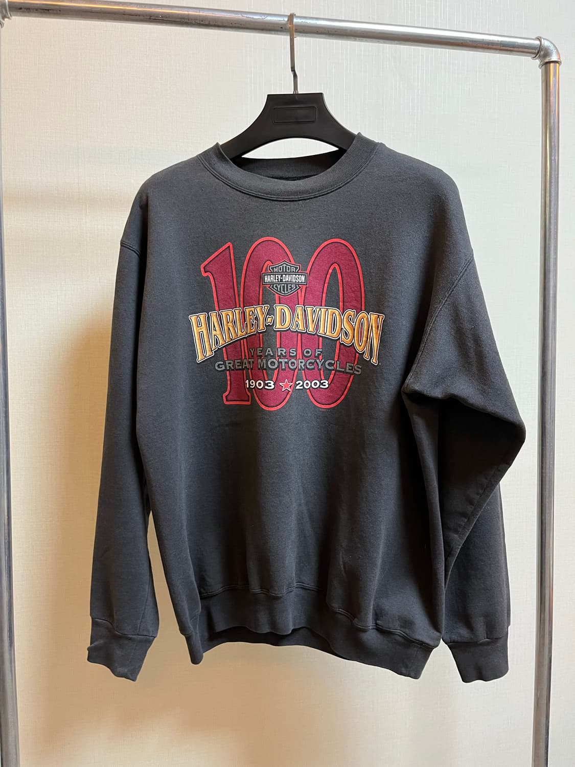 HarleyDavidson 100주년 스웻셔츠 상품이미지1