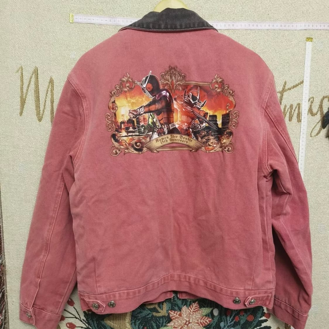 Vintage 가면라이더 15주년 기념 한정 워크 자켓 상품이미지2