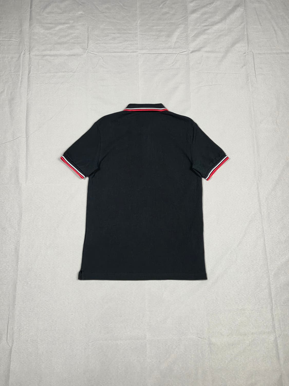 [프라다] 리네아 로사 레드탭 배색 카라티 | S00085 상품이미지8