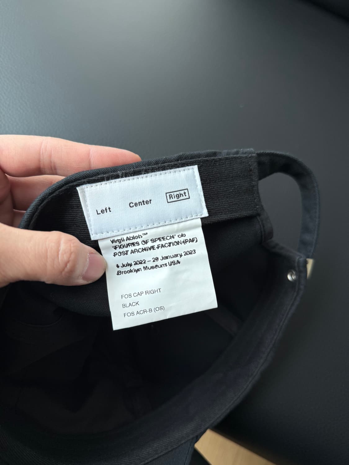 PAF x OFF WHITE 볼캡 상품이미지4