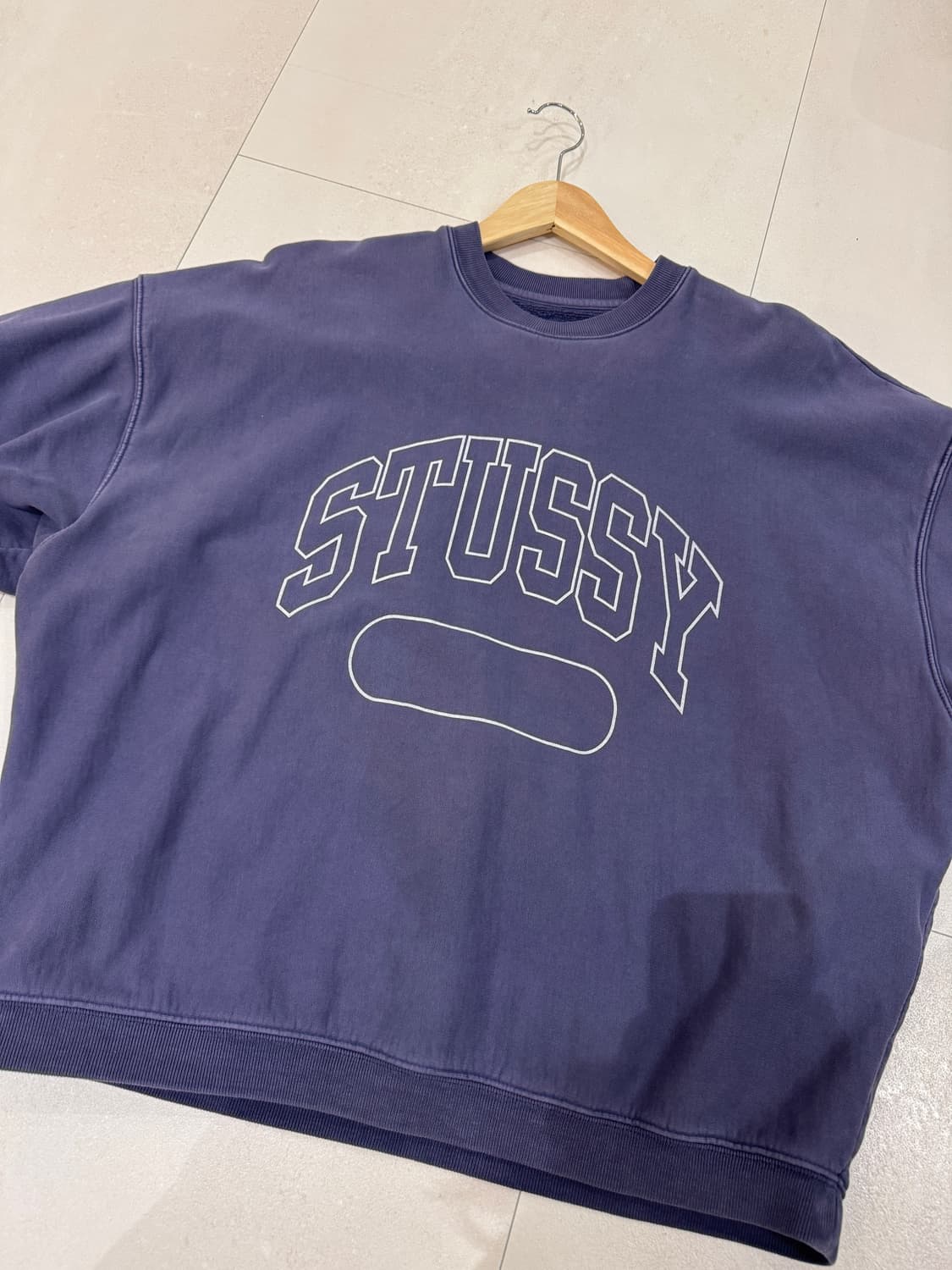 stussy 스투시 맨투맨 라지 사이즈 상품이미지1