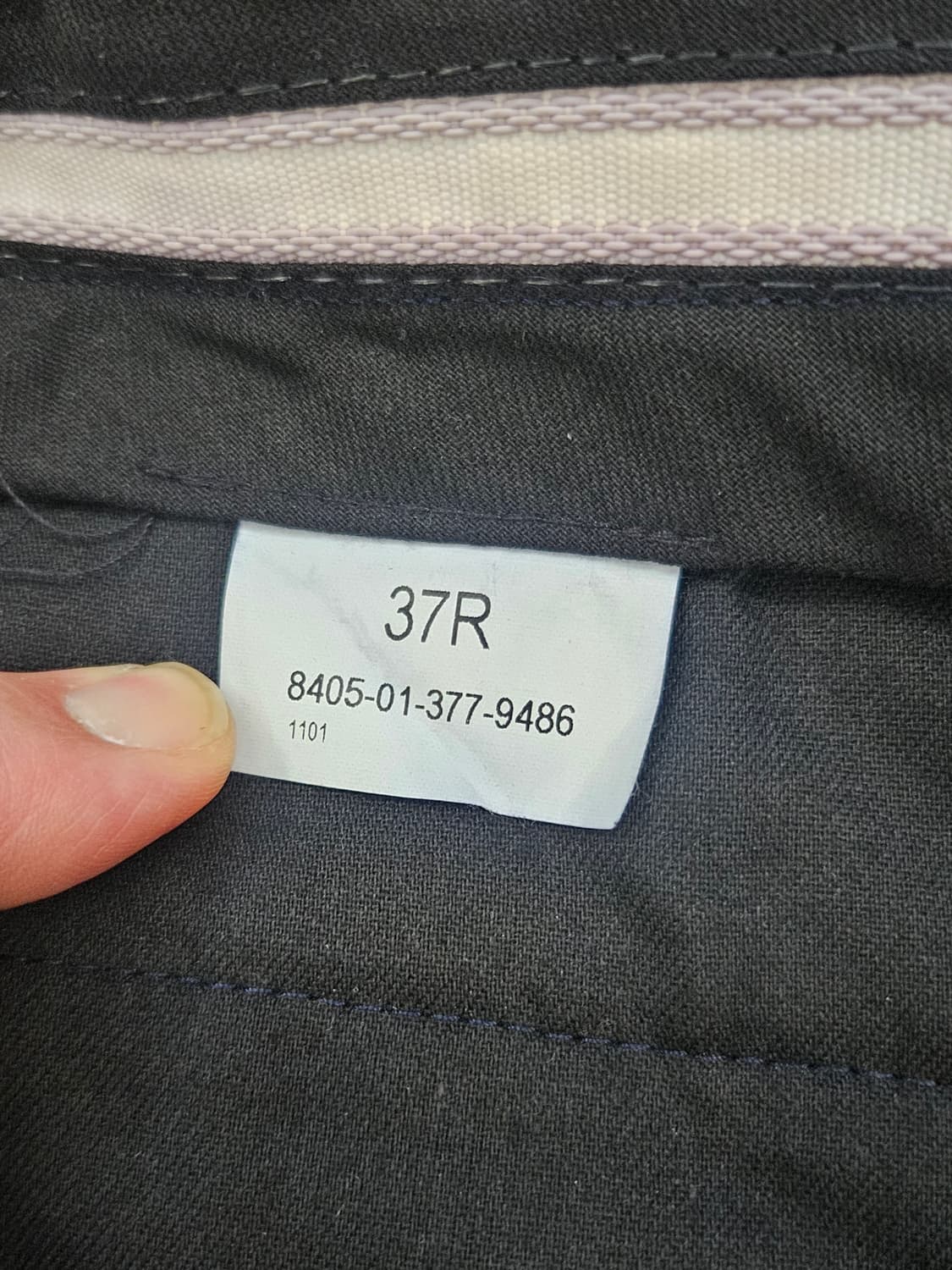 [최종할인] USAF 미공군 네이비 울 서비스팬츠 37R 34-35 상품이미지4