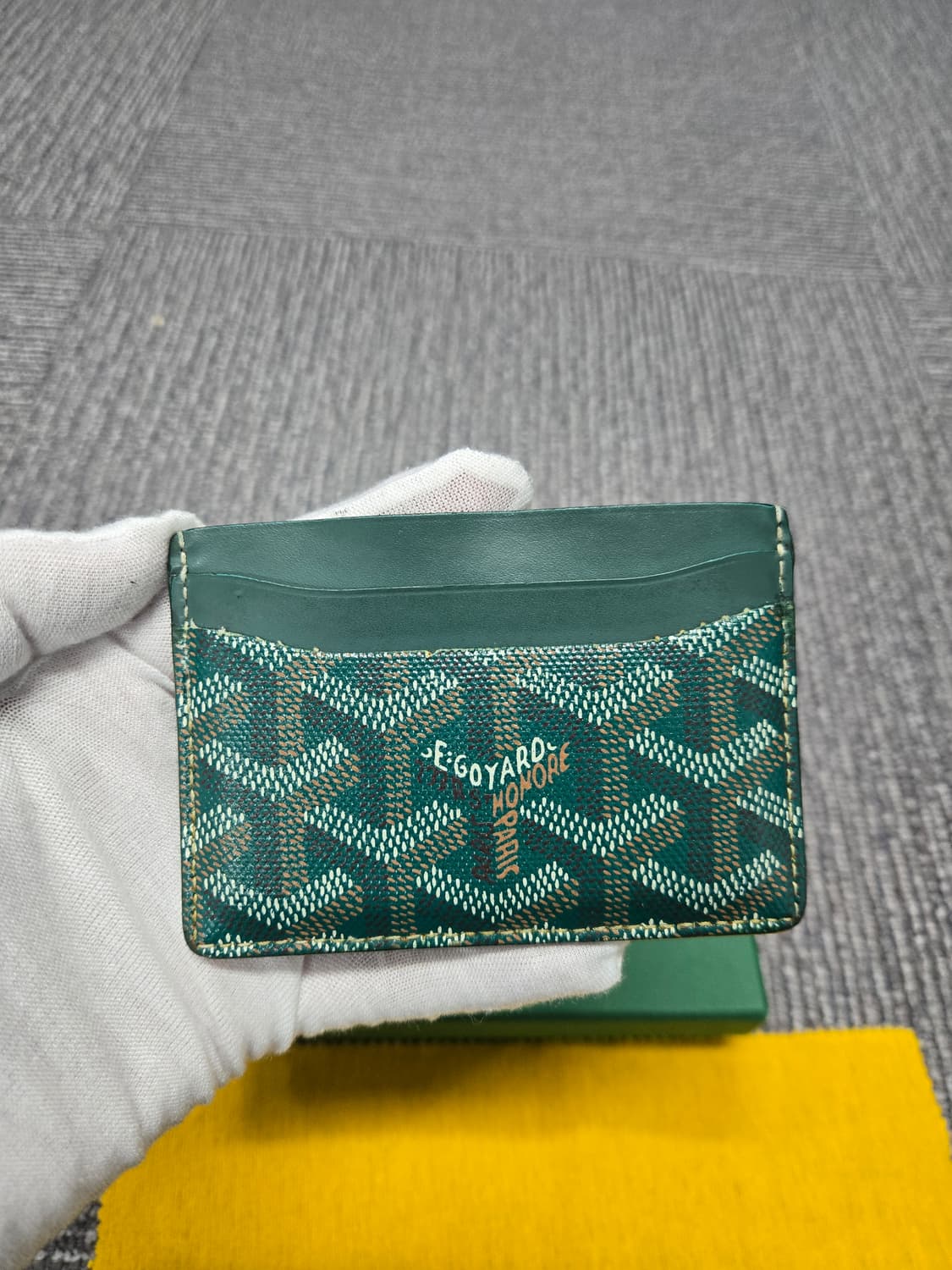 [특가][정품] 고야드 생쉴피스 그린 카드지갑 상품이미지1