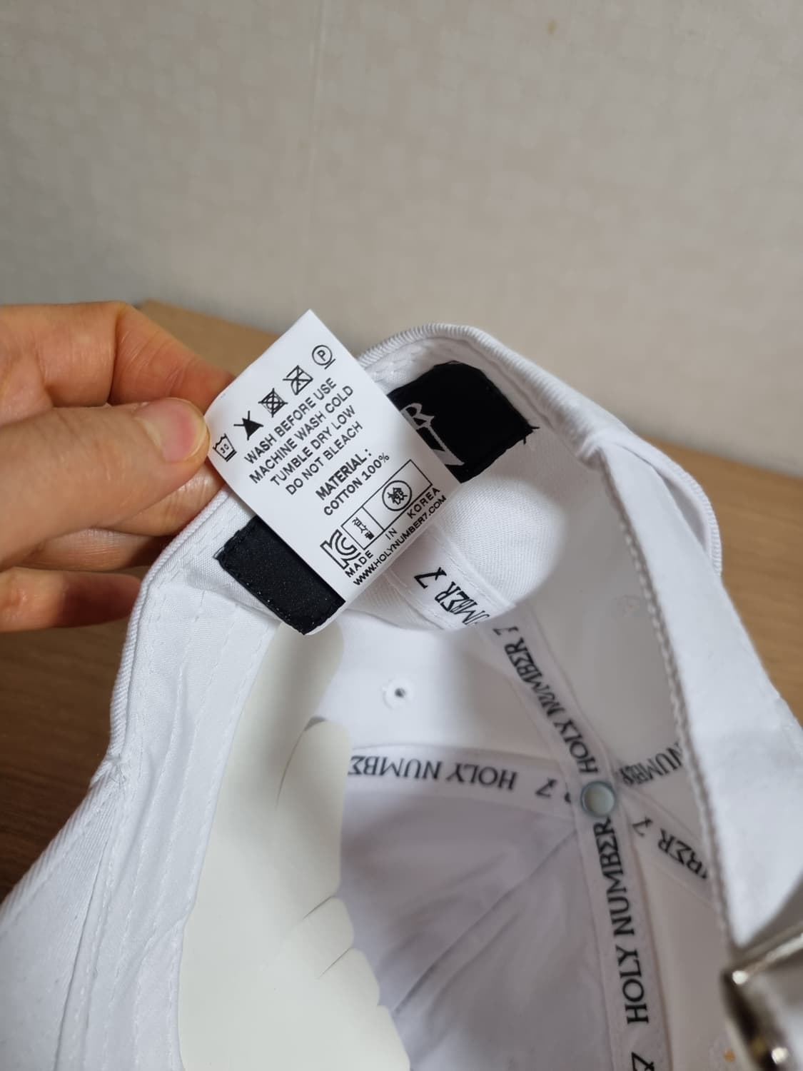 홀리넘버세븐 피어싱 볼캡 상품이미지4