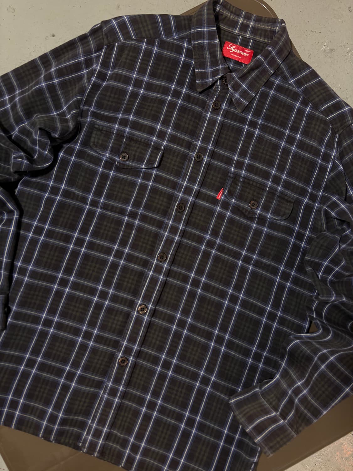슈프림 체크셔츠 상품이미지2