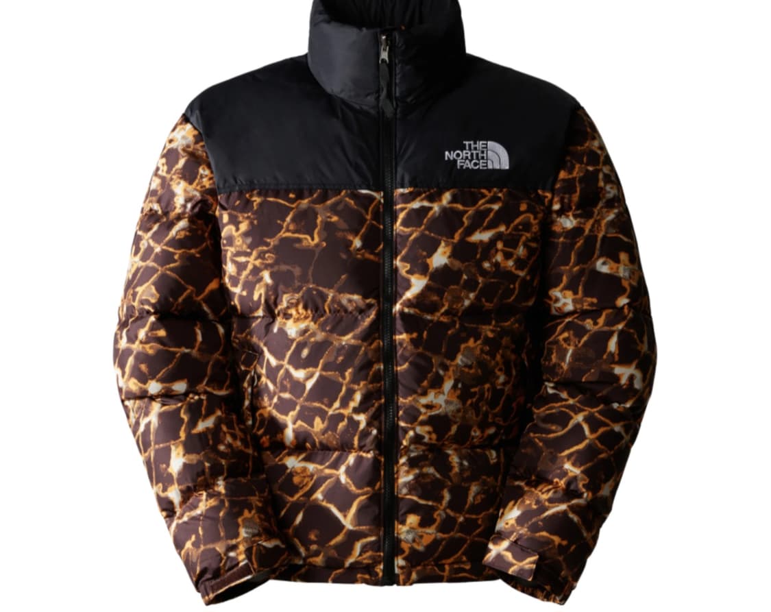 노스페이스 1996 레트로 눕시 콜 브라운 워터 디스토션 L 상품이미지1